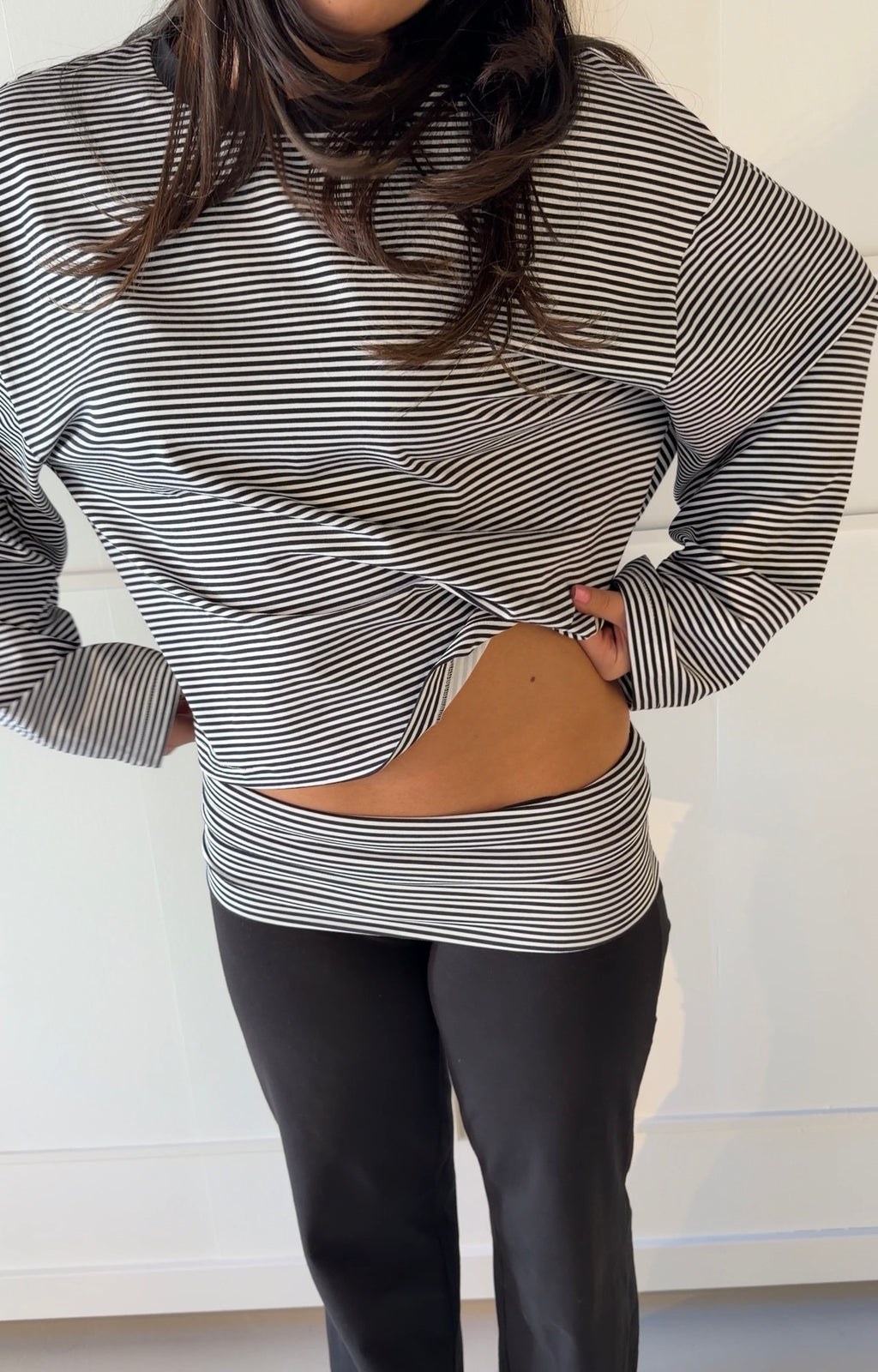 SS Oversized Longsleeve Black