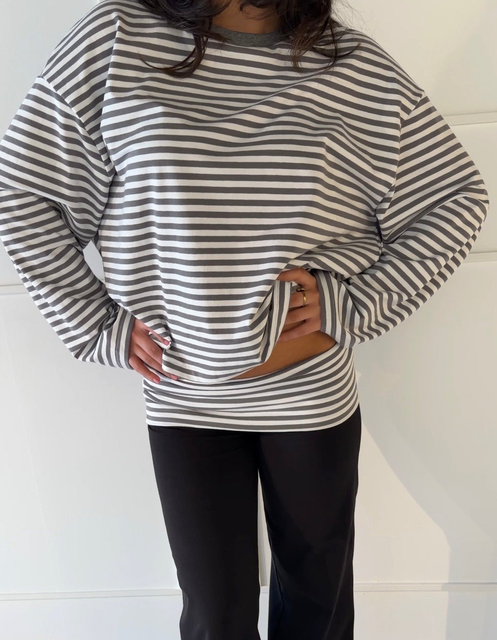 SS Oversized Longsleeve Grey