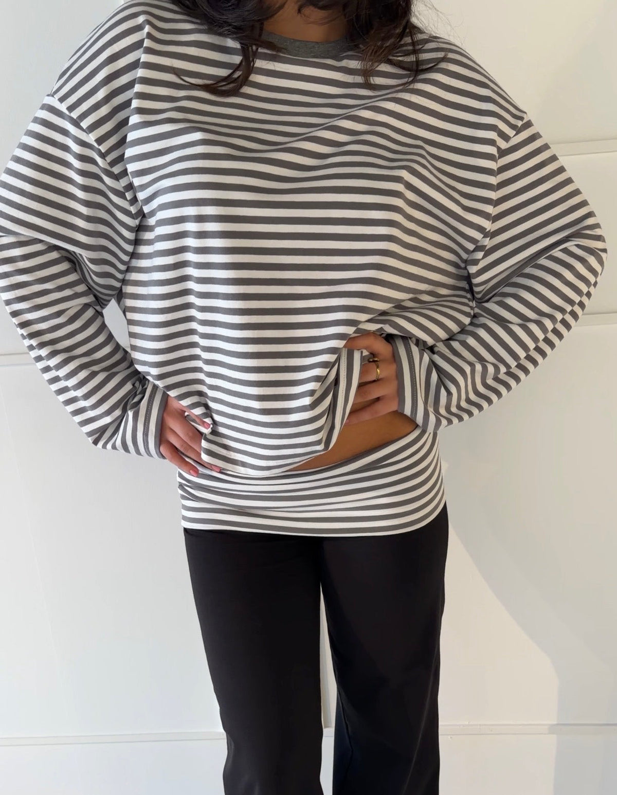 SS Oversized Longsleeve Grey