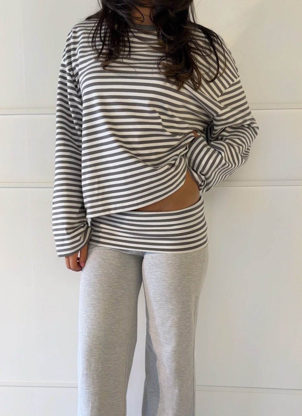 SS Oversized Longsleeve Grey