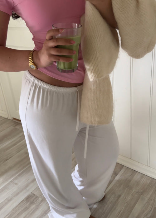 Soft Cloud White Pants - 2 FOR 1