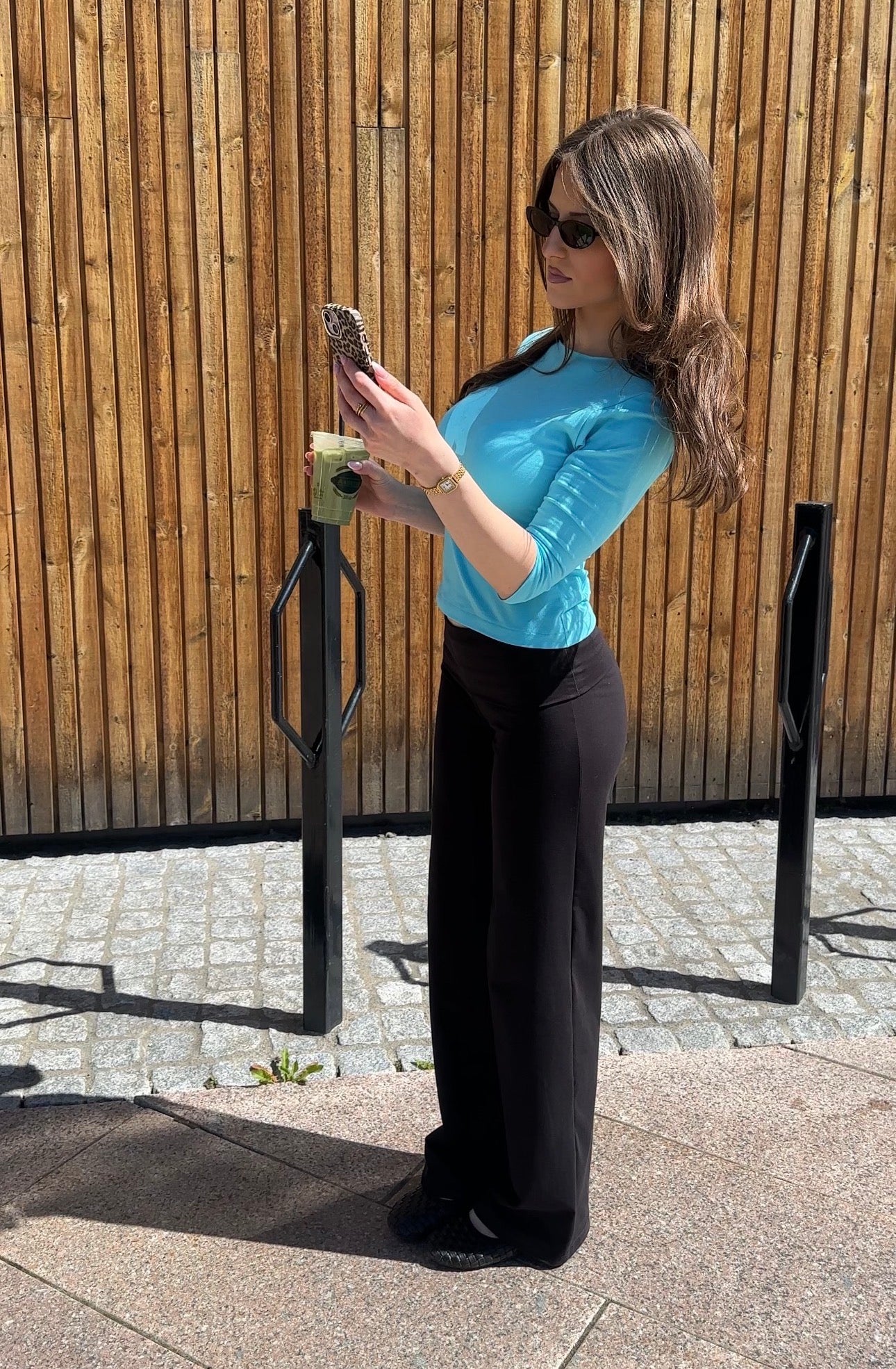 VALEA Fold Over Pants Black - coming soon