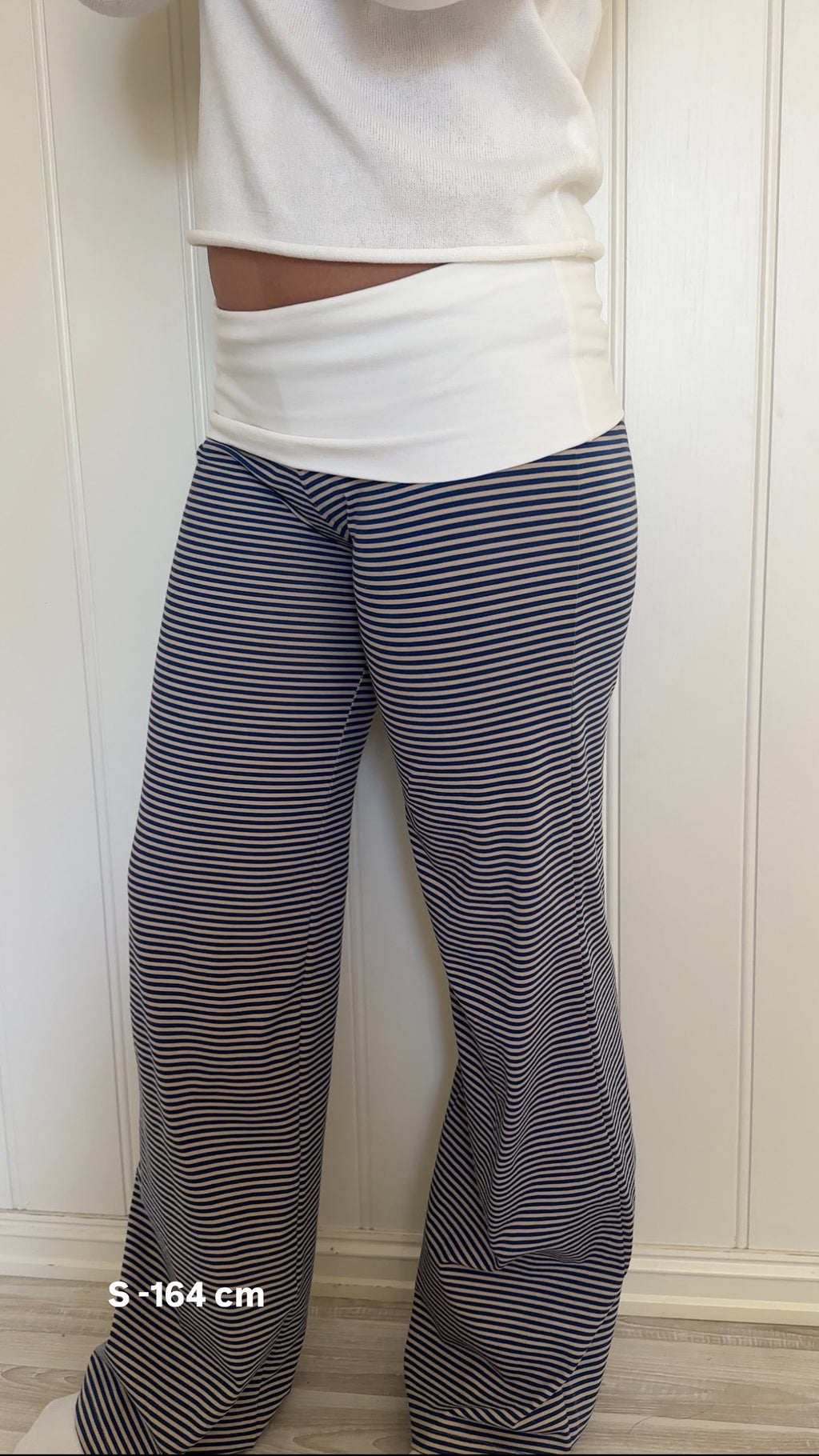 Navy Off White Pants - PRE ORDER