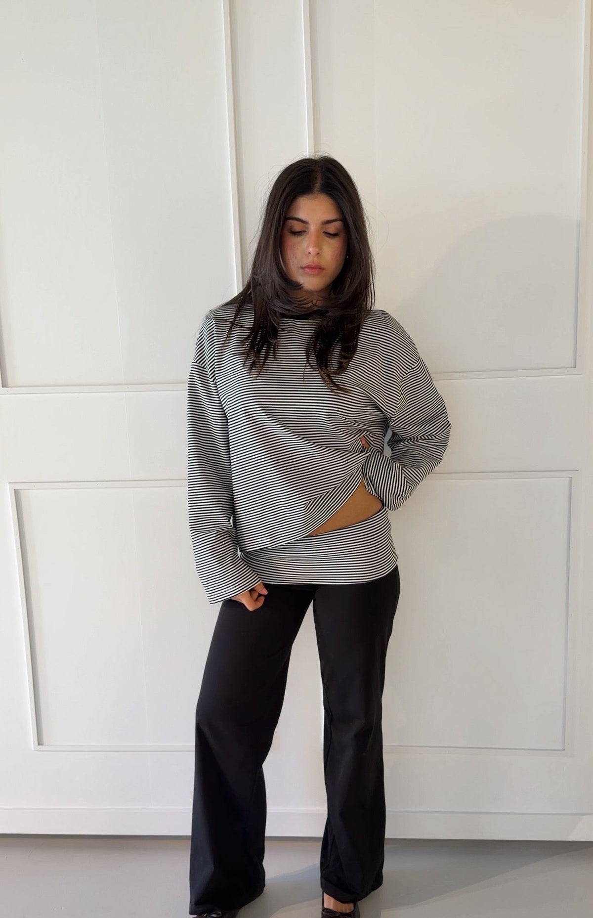 SS Oversized Longsleeve Black