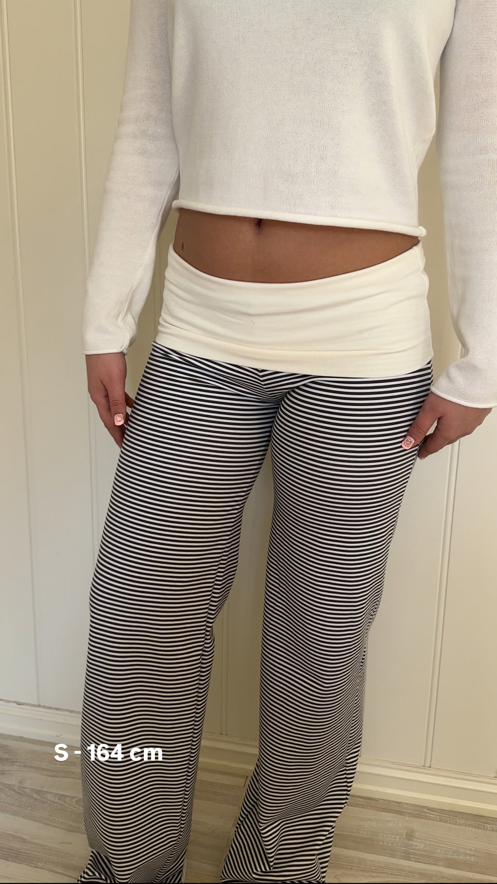 Green offwhite Pants