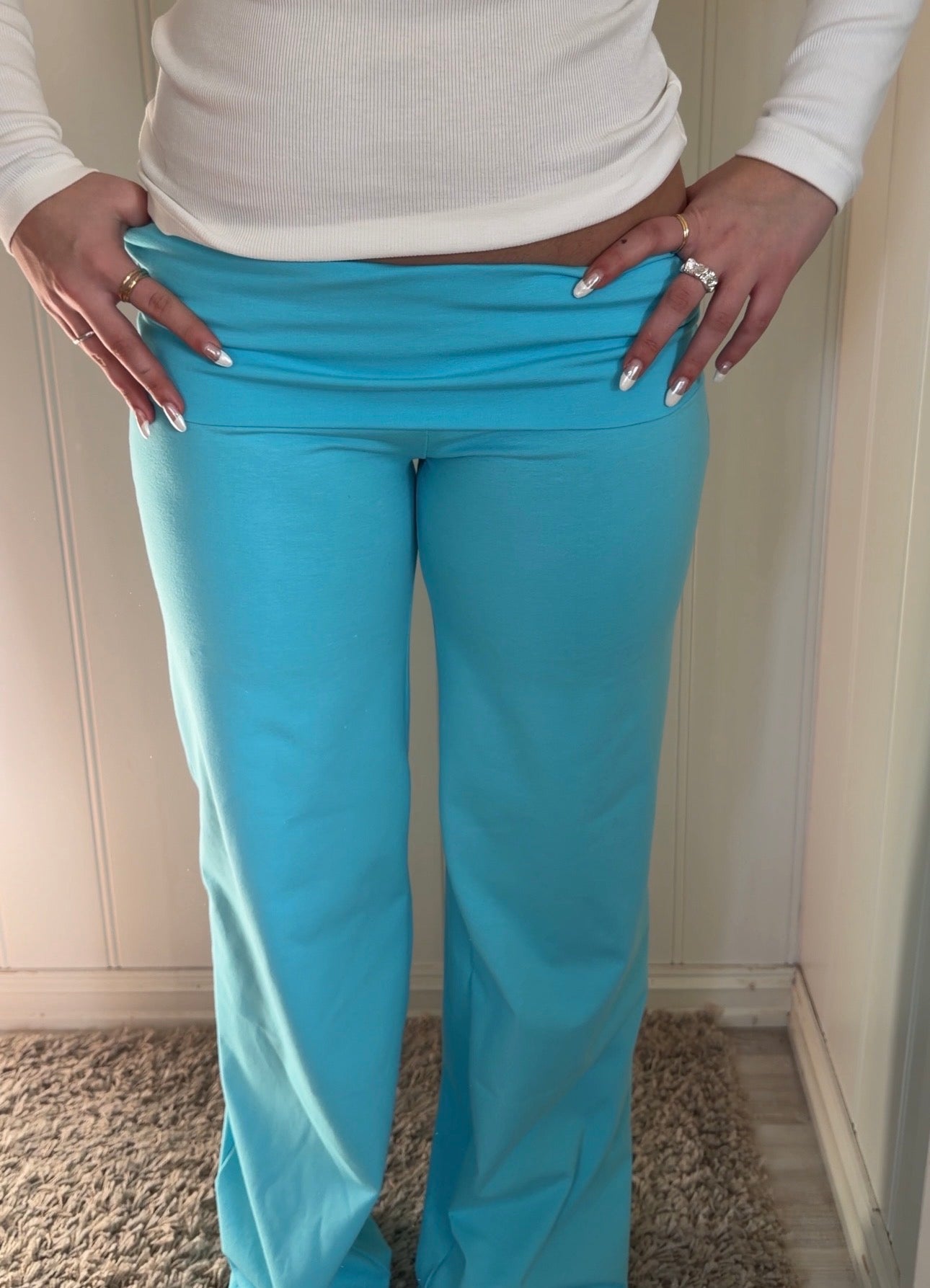 Aqua Blue Pants - PRE ORDER