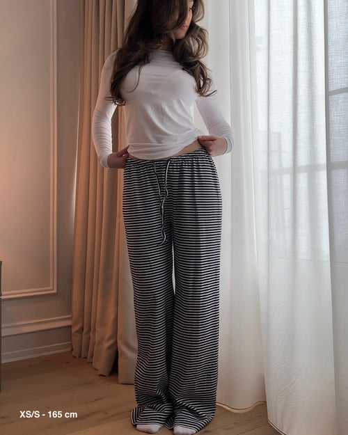 Soft Cloud Stripe Pants - 2 FOR 1