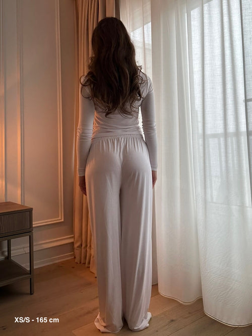 Soft Cloud White Pants - 2 FOR 1